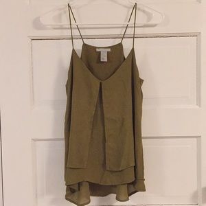 Spaghetti strap tank